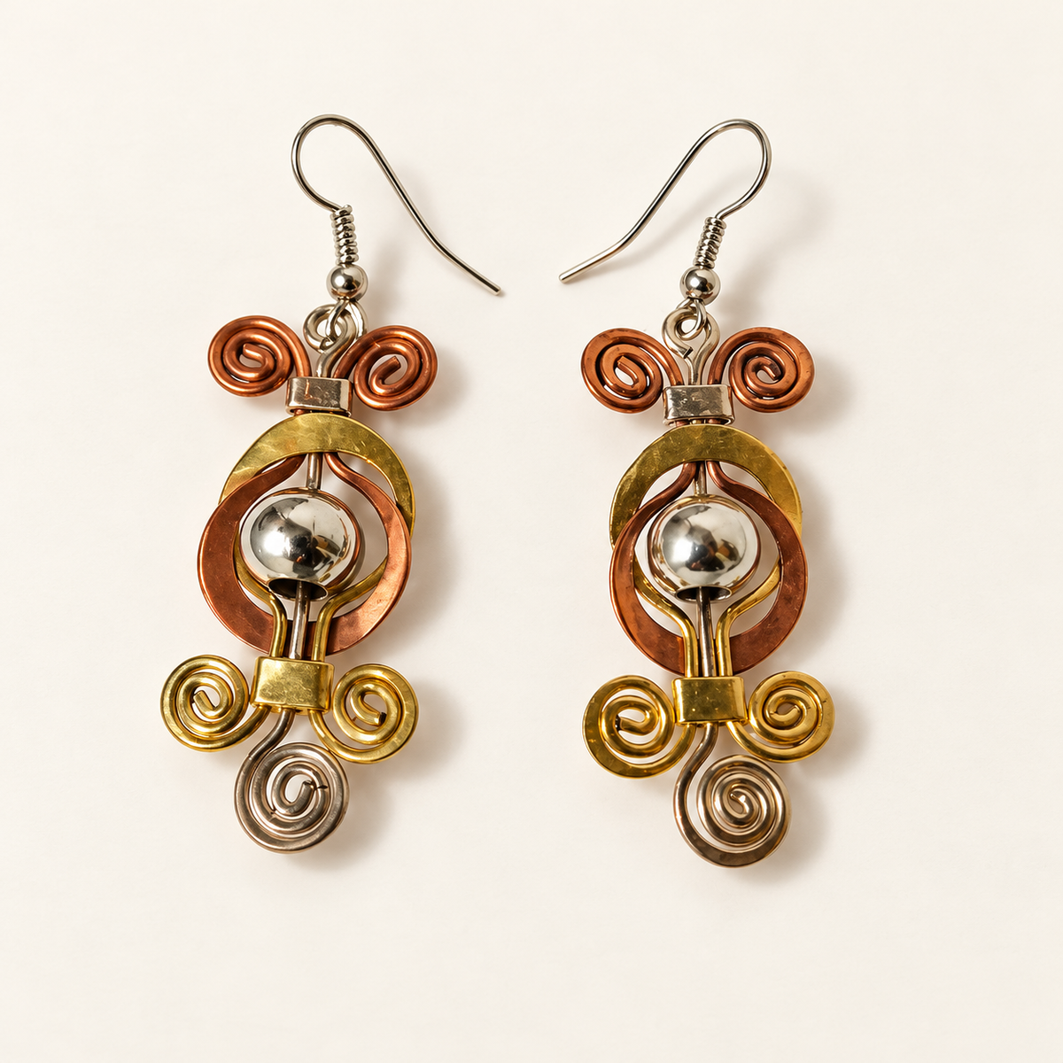 Peruvian Sol Orb Earrings product photo