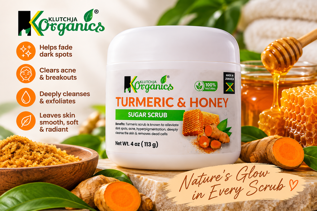 Klutchja Organics Turmeric & Honey Sugar Scrub